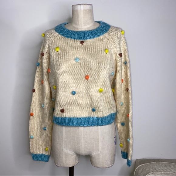 UO Kimchi Blue Candy Pom Sweater - Picture 5 of 8